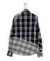 Vivienne Westwood (ヴィヴィアンウエストウッド) 変形シャツ ネイビー サイズ:46：10000円