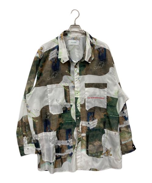 bodysong.（ボディソング）bodysong. (ボディソング) シャツ グリーン サイズ:表記無しの古着・服飾アイテム