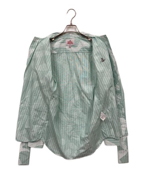 Vivienne Westwood man（ヴィヴィアン ウェストウッド マン）Vivienne Westwood man (ヴィヴィアン ウェストウッド マン) シャツ スカイブルー サイズ:00の古着・服飾アイテム