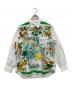 COMME des GARCONS SHIRT（コムデギャルソンシャツ）の古着「プリント シャツ」｜ホワイト