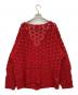Mcmachan Woolen (マクマーンウーレン) Niche. (ニッチ) クロシェニットカーディガン レッド サイズ:表記無し：8000円