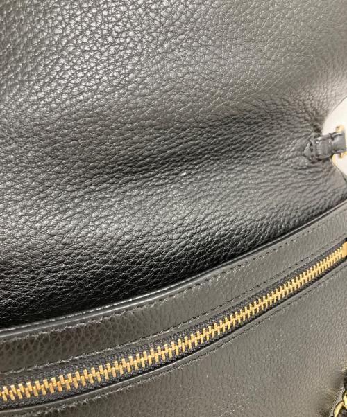 TORY BURCH（トリーバーチ）TORY BURCH (トリーバーチ) チェーンショルダーバッグ ブラックの古着・服飾アイテム