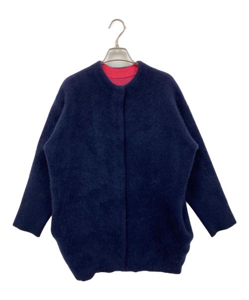 ELENDEEK（エレンディーク）ELENDEEK (エレンディーク) RACOON MIX WCD ネイビー サイズ:Fの古着・服飾アイテム