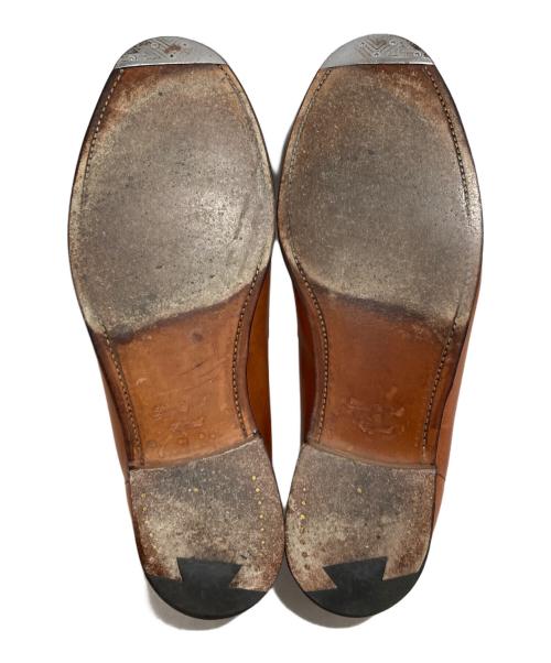 Crockett & Jones（クロケット＆ジョーンズ）Crockett & Jones (クロケット＆ジョーンズ) Paul Smith COLLECTION (ポールスミス コレクション) コインローファー ブラウン サイズ:記載なしの古着・服飾アイテム