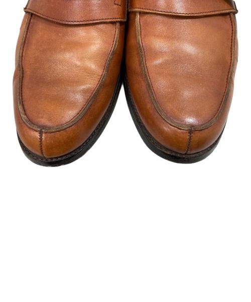 Crockett & Jones（クロケット＆ジョーンズ）Crockett & Jones (クロケット＆ジョーンズ) Paul Smith COLLECTION (ポールスミス コレクション) コインローファー ブラウン サイズ:記載なしの古着・服飾アイテム