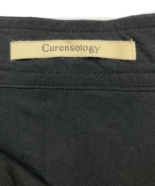 Curensology（カレンソロジー）Curensology (カレンソロジー) タイプライターレイヤースカート ブラック サイズ:Fの古着・服飾アイテム