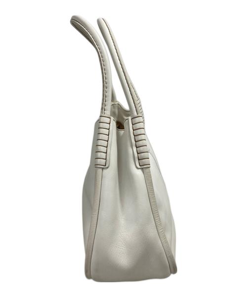 TOD'S（トッズ）TOD'S (トッズ) ワンショルダーバッグ ホワイトの古着・服飾アイテム