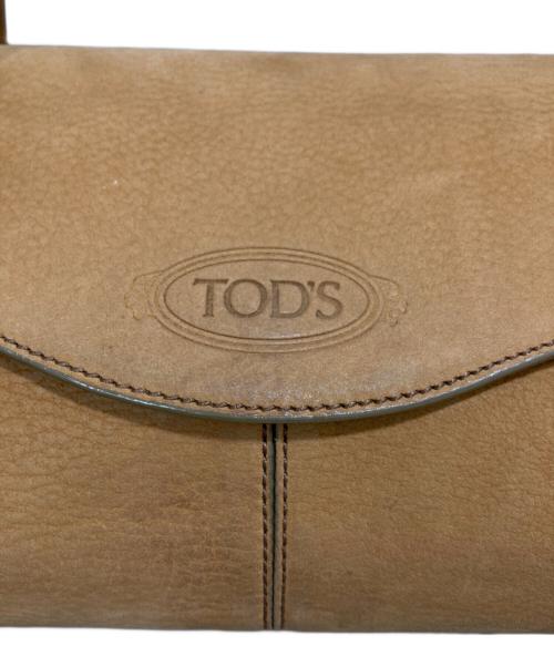 TOD'S（トッズ）TOD'S (トッズ) Corniche Wave バッグ ベージュの古着・服飾アイテム