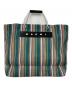 MARNI（マルニ）の古着「フラワーカフェトートバッグ」｜グリーン