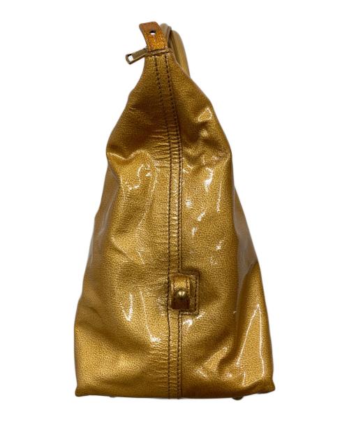 Yves Saint Laurent（イヴサンローラン）Yves Saint Laurent (イヴサンローラン) イージーボストンバッグ イエローの古着・服飾アイテム
