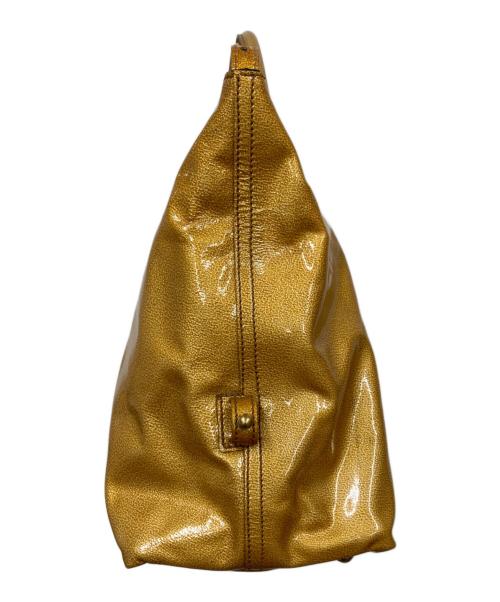Yves Saint Laurent（イヴサンローラン）Yves Saint Laurent (イヴサンローラン) イージーボストンバッグ イエローの古着・服飾アイテム