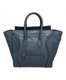 CELINE（セリーヌ）の古着「ラゲージマイクロショッパー」｜ネイビー