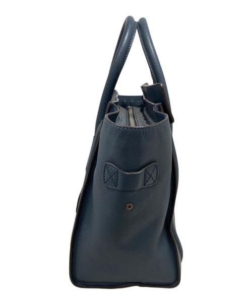 CELINE（セリーヌ）CELINE (セリーヌ) ラゲージマイクロショッパー ネイビーの古着・服飾アイテム