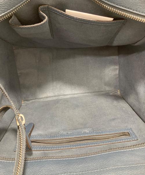 CELINE（セリーヌ）CELINE (セリーヌ) ラゲージマイクロショッパー ネイビーの古着・服飾アイテム