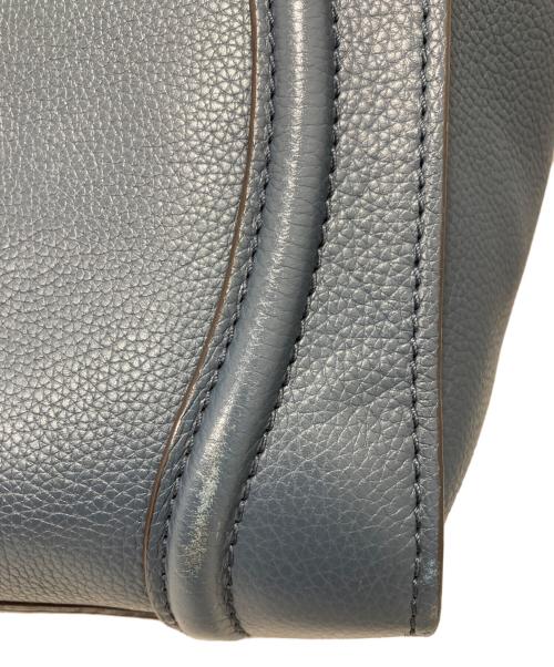 CELINE（セリーヌ）CELINE (セリーヌ) ラゲージマイクロショッパー ネイビーの古着・服飾アイテム