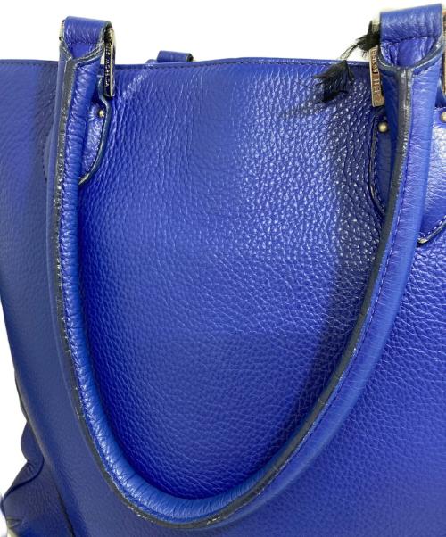 PELLE MORBIDA（ペッレモルビダ）PELLE MORBIDA (ペッレモルビダ) トートバッグ ブルーの古着・服飾アイテム