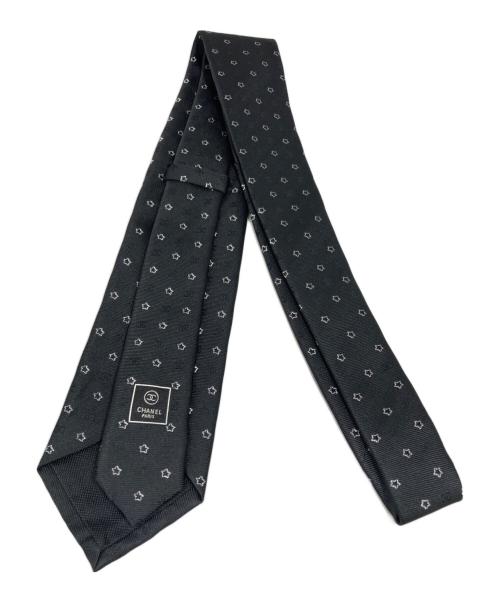 CHANEL（シャネル）CHANEL (シャネル) ネクタイ ブラック サイズ:　の古着・服飾アイテム