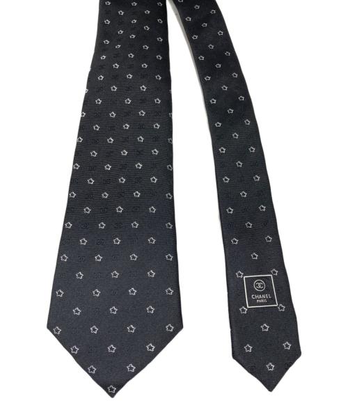 CHANEL（シャネル）CHANEL (シャネル) ネクタイ ブラック サイズ:　の古着・服飾アイテム