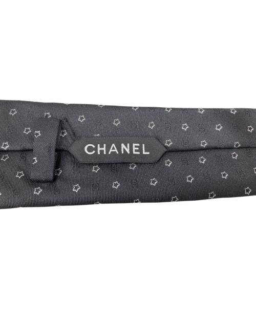 CHANEL（シャネル）CHANEL (シャネル) ネクタイ ブラック サイズ:　の古着・服飾アイテム