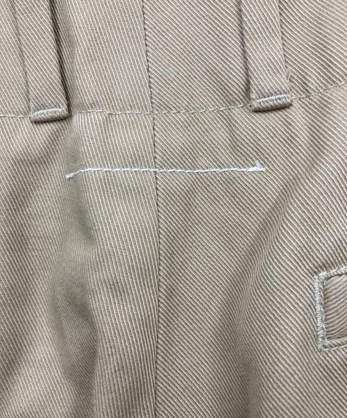 MM6 Maison Margiela（エムエムシックスメゾンマルジェラ）MM6 Maison Margiela (エムエムシックスメゾンマルジェラ) サイドラインチノパンツ ベージュ サイズ:36の古着・服飾アイテム