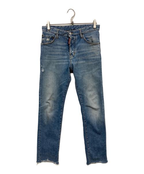 DSQUARED2（ディースクエアード）DSQUARED2 (ディースクエアード) Mercury jean インディゴ サイズ:46の古着・服飾アイテム