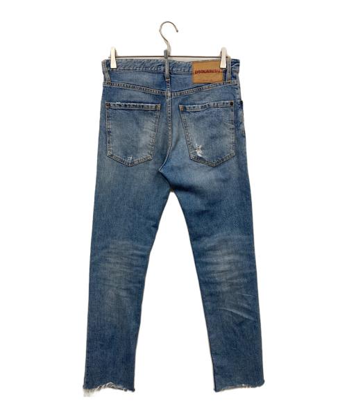 DSQUARED2（ディースクエアード）DSQUARED2 (ディースクエアード) Mercury jean インディゴ サイズ:46の古着・服飾アイテム