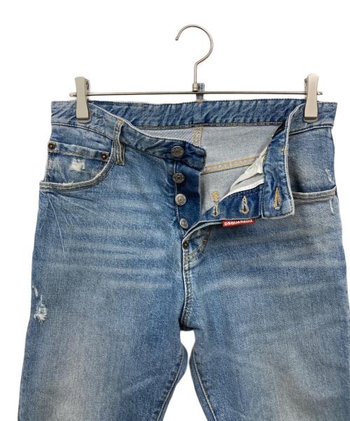 DSQUARED2（ディースクエアード）DSQUARED2 (ディースクエアード) Mercury jean インディゴ サイズ:46の古着・服飾アイテム