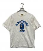 A BATHING APEアベイシングエイプ）の古着「Tシャツ」｜ホワイト