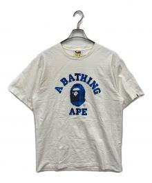 A BATHING APE（アベイシングエイプ）の古着「Tシャツ」｜ホワイト