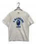 A BATHING APE（アベイシングエイプ）の古着「Tシャツ」｜ホワイト