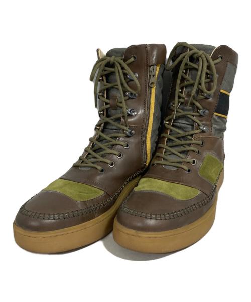PUMA（プーマ）PUMA (プーマ) ALEXANDER McQUEEN (アレキサンダーマックイーン) joust boot ブラウン サイズ:29の古着・服飾アイテム