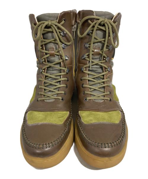 PUMA（プーマ）PUMA (プーマ) ALEXANDER McQUEEN (アレキサンダーマックイーン) joust boot ブラウン サイズ:29の古着・服飾アイテム