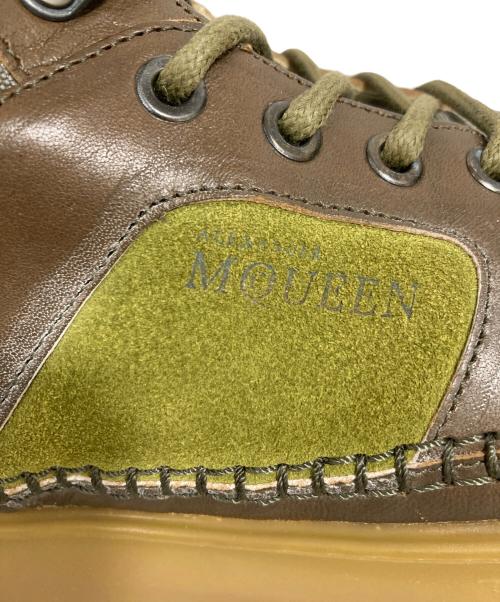 PUMA（プーマ）PUMA (プーマ) ALEXANDER McQUEEN (アレキサンダーマックイーン) joust boot ブラウン サイズ:29の古着・服飾アイテム