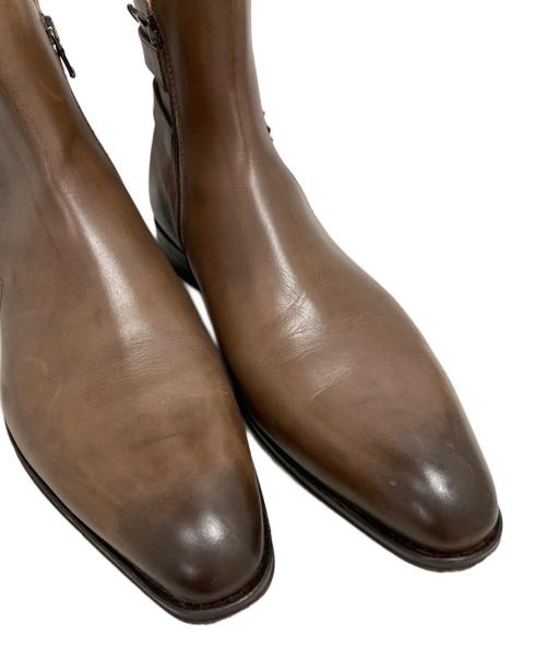 leonard principi（レオナルドプリンシピ）leonard principi (レオナルドプリンシピ) レザーシューズ ブラウン サイズ:44の古着・服飾アイテム