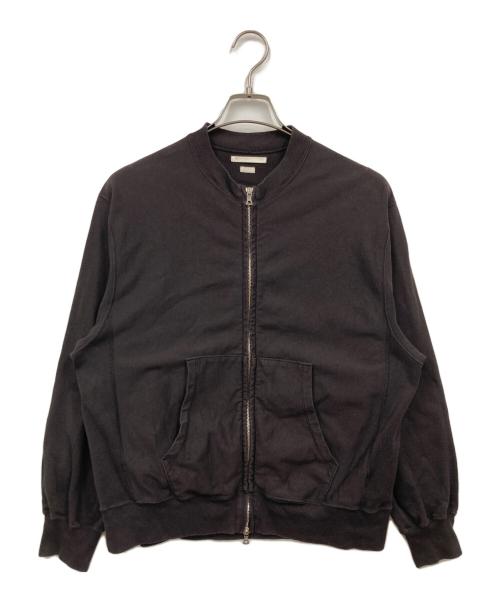 BLURHMS（ブラームス）BLURHMS (ブラームス) スウェットブルゾン ブラウンの古着・服飾アイテム