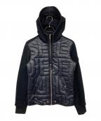 DIESELディーゼル）の古着「中綿切替ジャケット」｜ブラック