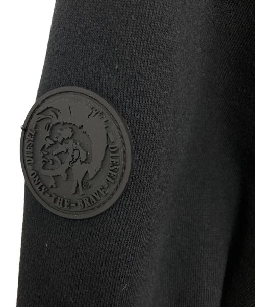 DIESEL（ディーゼル）DIESEL (ディーゼル) 中綿切替ジャケット ブラック サイズ:Sの古着・服飾アイテム