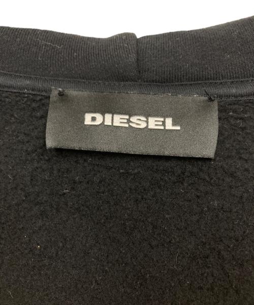 DIESEL（ディーゼル）DIESEL (ディーゼル) 中綿切替ジャケット ブラック サイズ:Sの古着・服飾アイテム