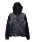 DIESEL（ディーゼル）の古着「中綿切替ジャケット」｜ブラック