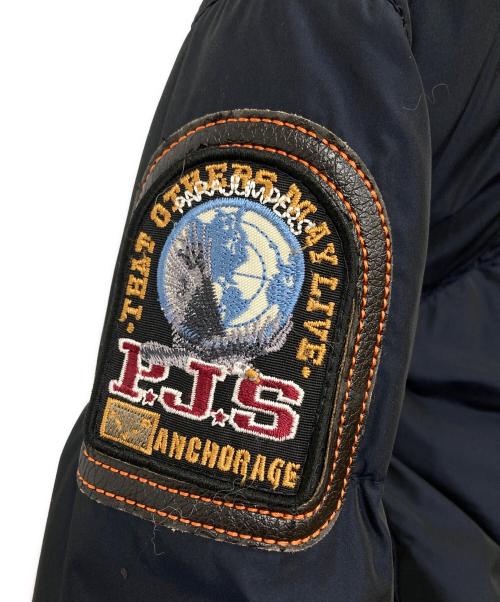 PARAJUMPERS（パラジャンパーズ）Parajumpers (パラジャンパーズ) ファーダウンジャケット ネイビー サイズ:不明の古着・服飾アイテム