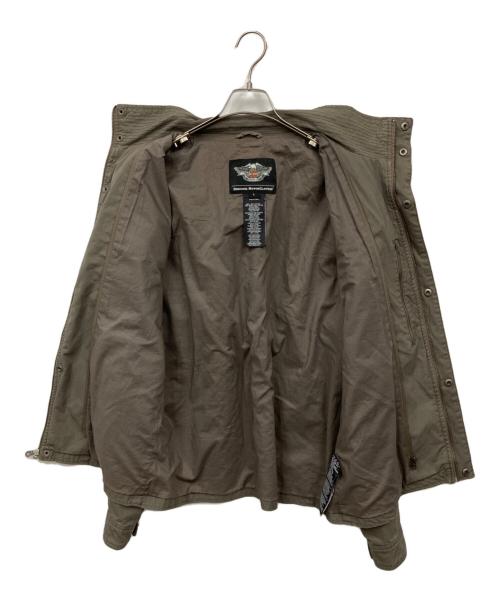 HARLEY-DAVIDSON（ハーレーダビッドソン）HARLEY-DAVIDSON (ハーレーダビッドソン) ジャケット カーキ サイズ:Lの古着・服飾アイテム