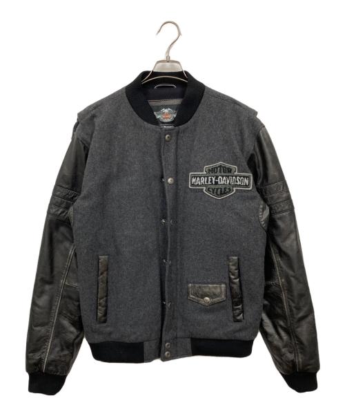 HARLEY-DAVIDSON（ハーレーダビッドソン）HARLEY-DAVIDSON (ハーレーダビッドソン) ブルゾン ブラック サイズ:Mの古着・服飾アイテム