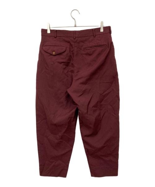 COMME des GARCONS HOMME DEUX（コムデギャルソン オム ドゥ）COMME des GARCONS HOMME DEUX (コムデギャルソン オム ドゥ) パンツ ボルドー サイズ:Mの古着・服飾アイテム