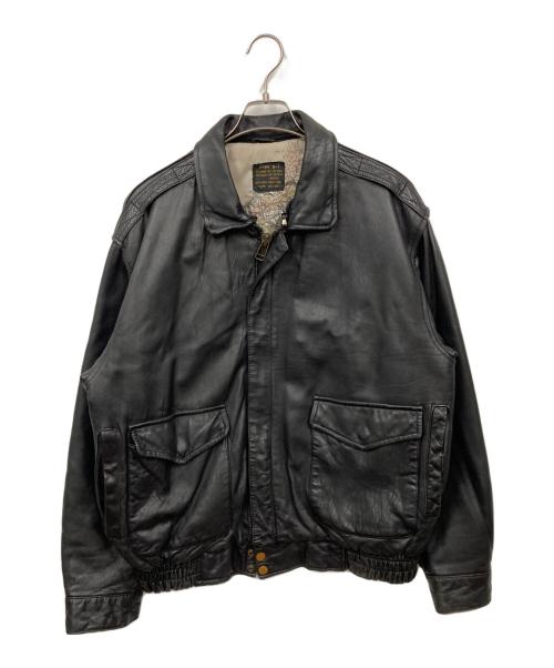 不明（フメイ）不明 (フメイ) G-1フライトジャケット ブラック サイズ:Lの古着・服飾アイテム