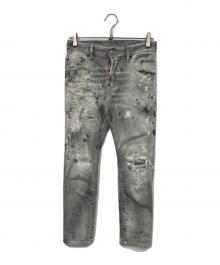 DSQUARED2（ディースクエアード）の古着「デニムパンツ」｜グレー