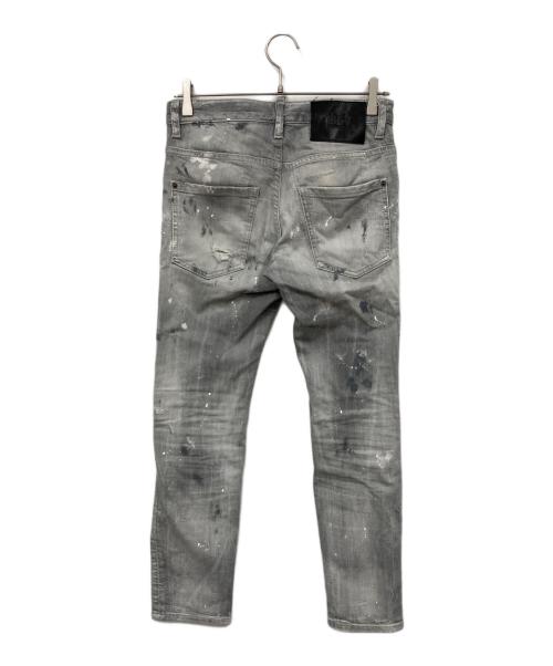 DSQUARED2（ディースクエアード）DSQUARED2 (ディースクエアード) デニムパンツ グレー サイズ:42の古着・服飾アイテム