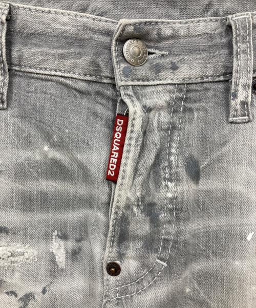 DSQUARED2（ディースクエアード）DSQUARED2 (ディースクエアード) デニムパンツ グレー サイズ:42の古着・服飾アイテム