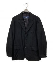 COMME des GARCONS HOMME（コムデギャルソン オム）の古着「ウールジャケット」｜ブラック