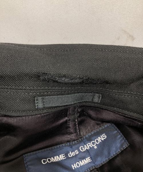 COMME des GARCONS HOMME（コムデギャルソン オム）COMME des GARCONS HOMME (コムデギャルソン オム) ウールジャケット ブラック サイズ:Mの古着・服飾アイテム