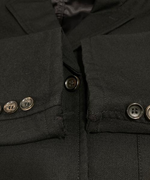 COMME des GARCONS HOMME（コムデギャルソン オム）COMME des GARCONS HOMME (コムデギャルソン オム) ウールジャケット ブラック サイズ:Mの古着・服飾アイテム